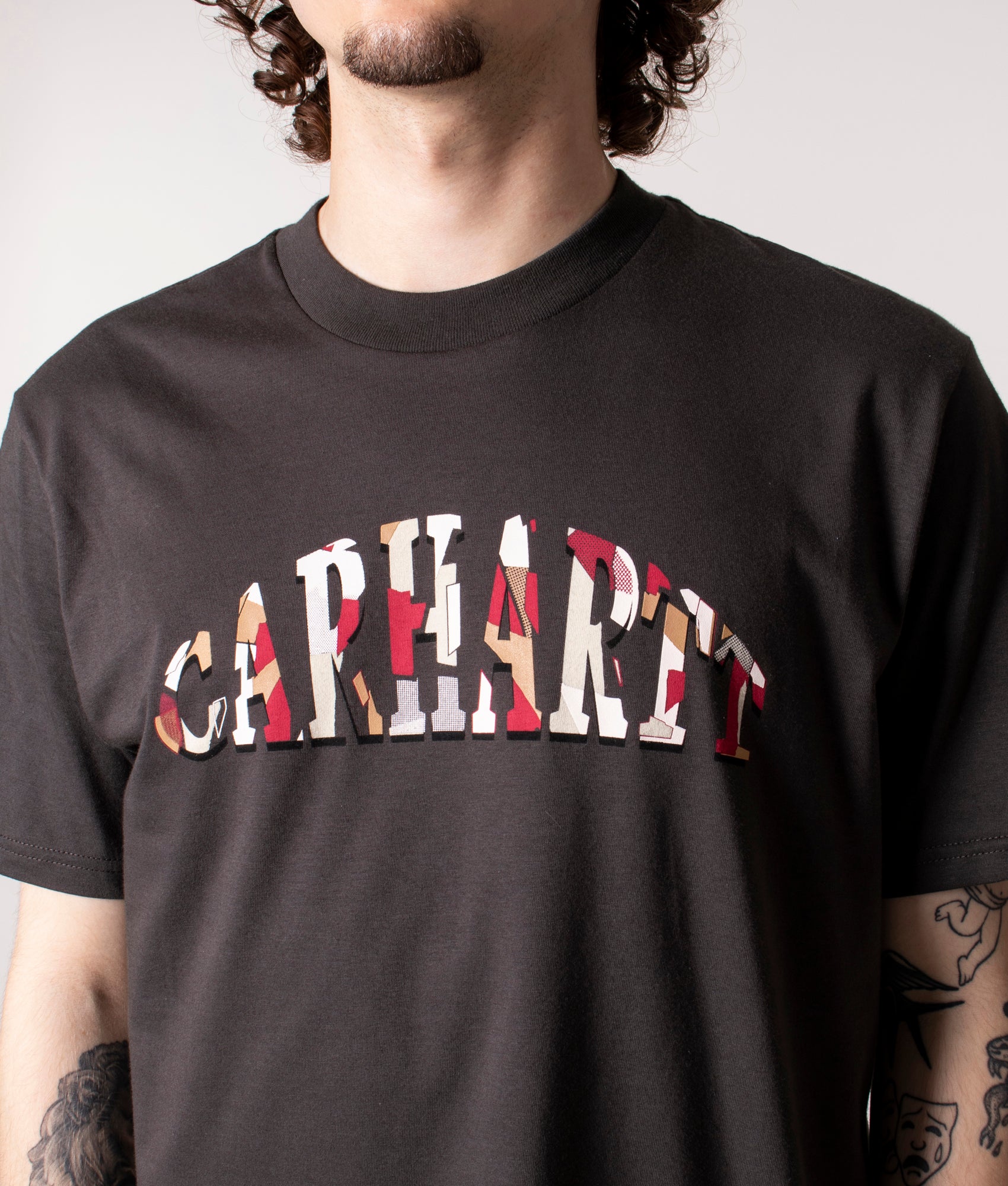 Dome-Script-T-Shirt-Stormcloud-Carhartt-WIP-EQVVS