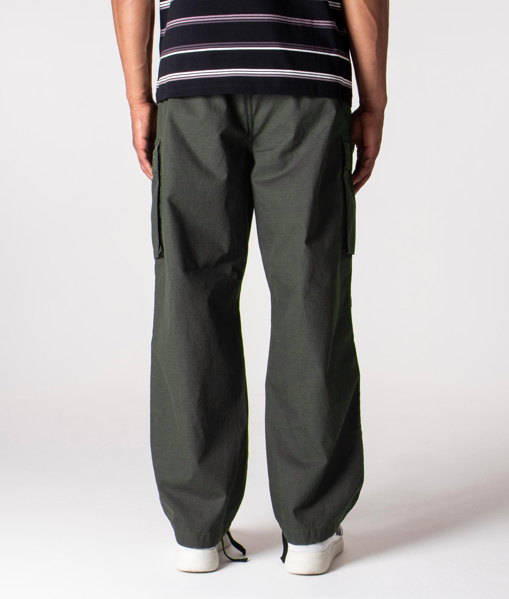 Relaxed-Fit-Wynton-Cargos-Stormcloud/Dollar-Green-Stone-Washed-Carhartt-WIP-EQVVS