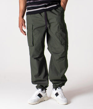 Relaxed-Fit-Wynton-Cargos-Stormcloud/Dollar-Green-Stone-Washed-Carhartt-WIP-EQVVS