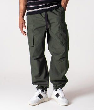 Relaxed Fit Wynton Cargo Pants Stormcloud Green Carhartt WIP EQVVS
