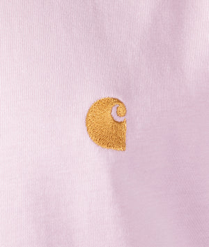 Relaxed-Fit-Chase-T-Shirt-Pale-Quartz/Gold-Carhartt-WIP-EQVVS