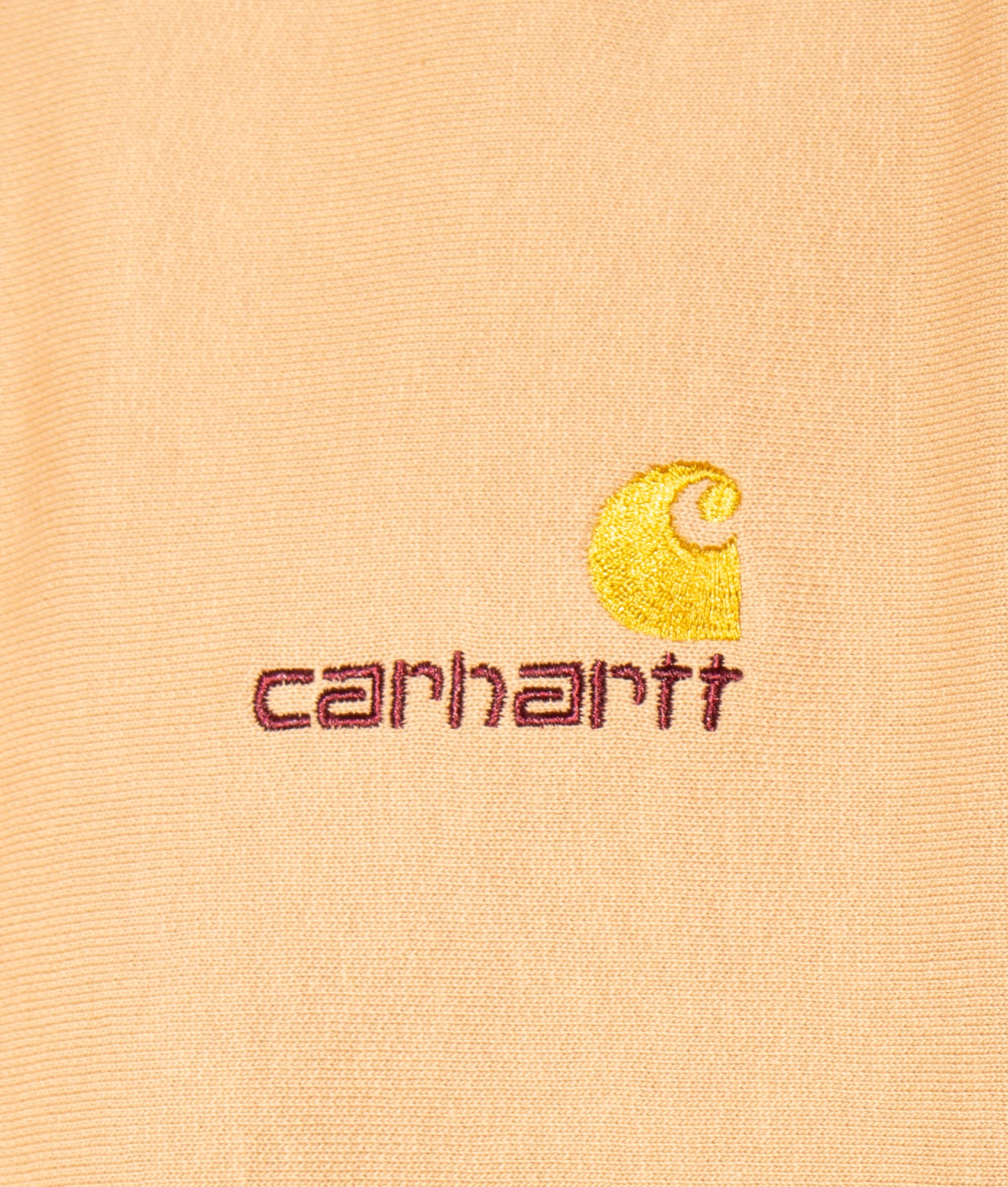 Relaxed-Fit-Quarter-Zip-American-Script-Sweatshirt-Dusty-H-Brown-Carhartt-WIP-EQVVS