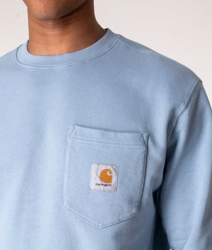 Relaxed-Fit-Chest-Pocket-Sweat-Frosted-Blue-Carhartt-WIP-EQVVS