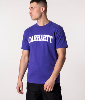 University-T-Shirt-Razzmic/White-Carhartt-WIP-EQVVS 
