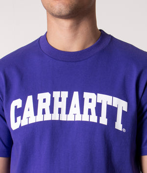 University-T-Shirt-Razzmic/White-Carhartt-WIP-EQVVS 