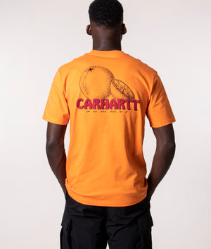 Juice-T-Shirt-Orange-Carhartt-WIP-EQVVS