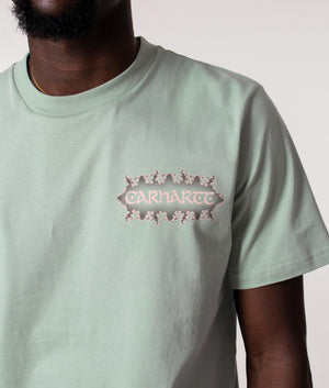 Spaces-T-Shirt-Misty-Sage-Carhartt-WIP-EQVVS