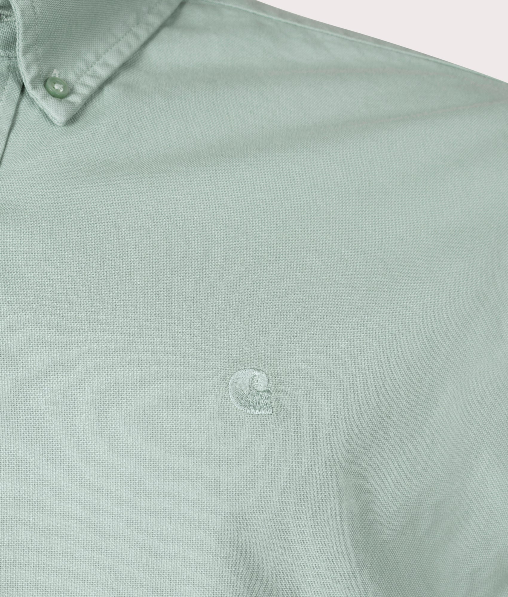 Carhartt WIP Bolton Shirt in Misty Sage, EQVVS.