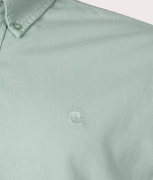 Carhartt WIP Bolton Shirt in Misty Sage, EQVVS.