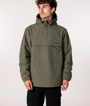 Windbreaker-Pullover-Seaweed-Black-Carhartt-WIP-EQVVS