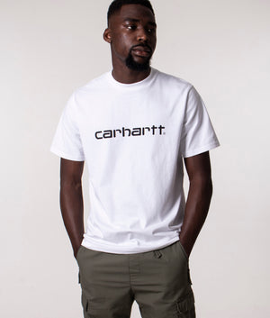 Script-T-Shirt-White/Black-Carhartt-WIP-EQVVS