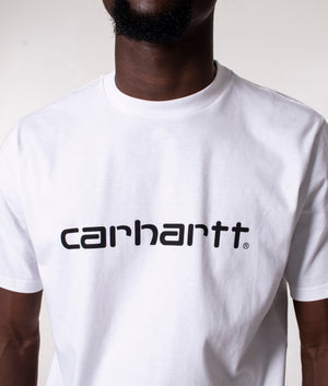 Script-T-Shirt-White/Black-Carhartt-WIP-EQVVS