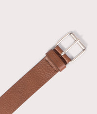 Script Belt: 14EXX Cognac/Silver 
