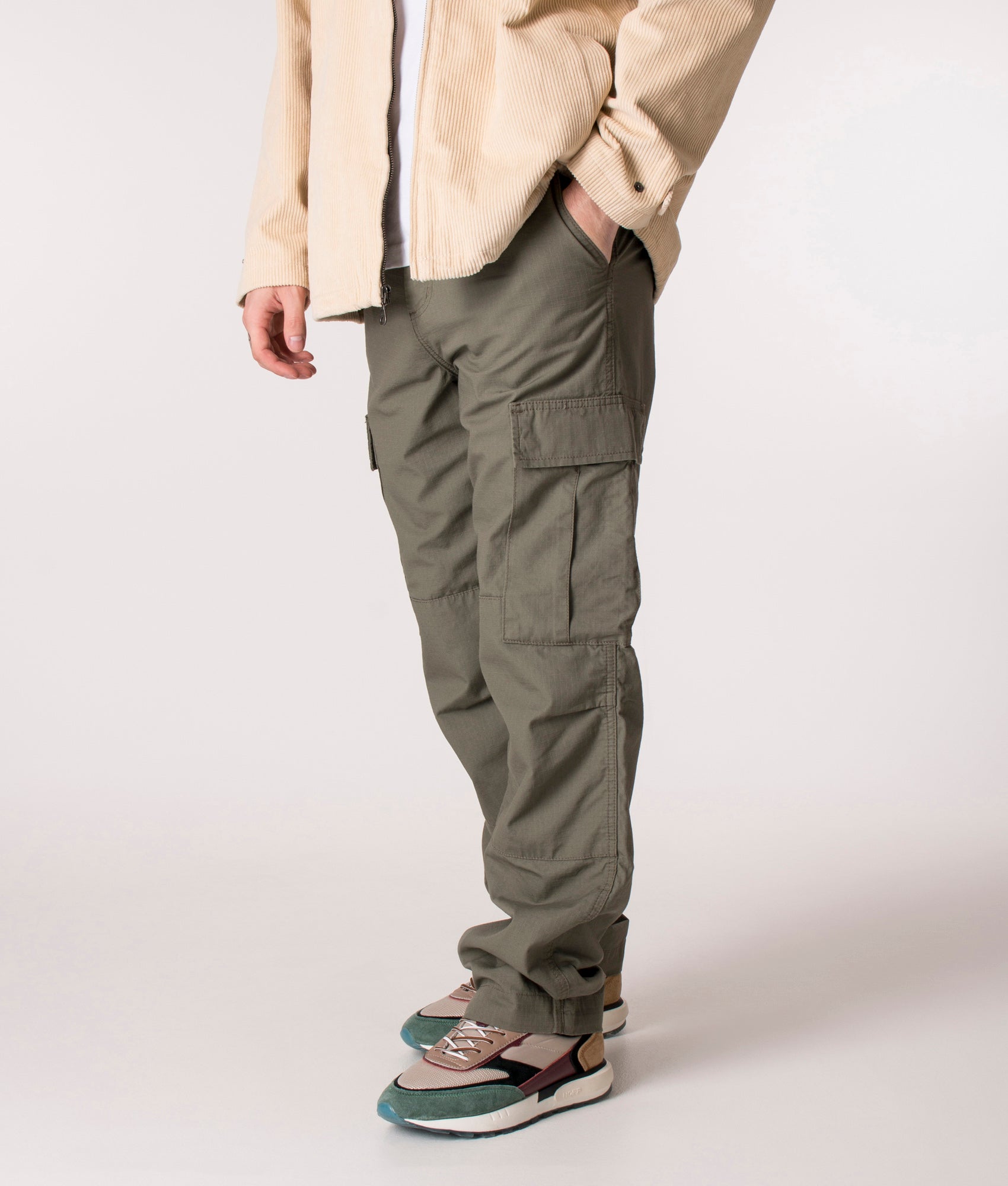 Carhartt WIP Regular Cargo Pant in Seaweed, EQVVS