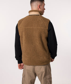 Prentis-Fleece-Vest-Liner-Hamilton Brown/Dusty-H-Brown-Carhartt-WIP-EQVVS