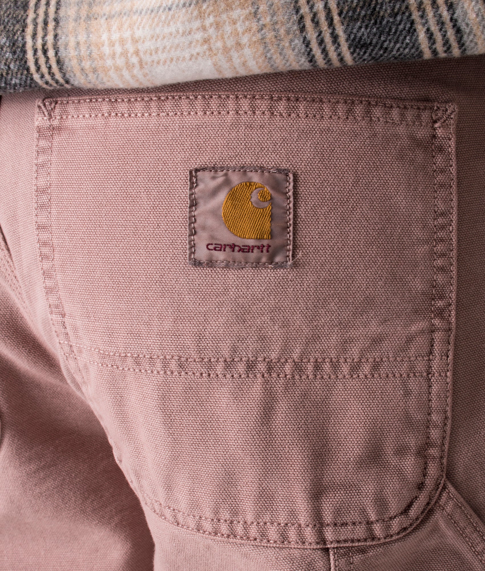 Carhartt WIP Relaxed Fit Double Knee Pant, Dark Plum, EQVVS.