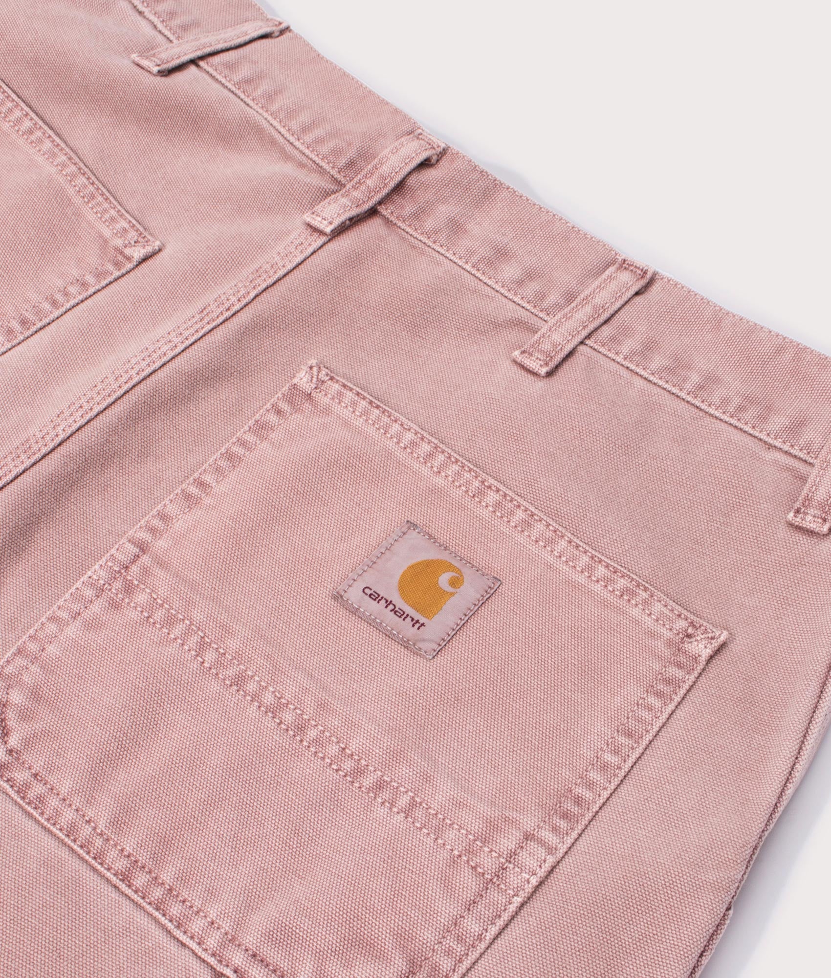 Carhartt WIP Relaxed Fit Double Knee Pant, Dark Plum, EQVVS.
