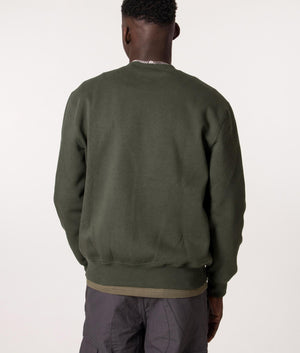 Relaxed-Fit-Carhartt-Sweatshirt-Boxwood/Ochre-Carhartt-WIP-EQVVS