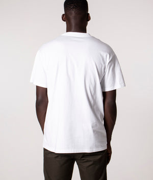 Relaxed-Fit-Script-Embroidery-T-Shirt-White/Black-Carhartt-WIP-EQVVS