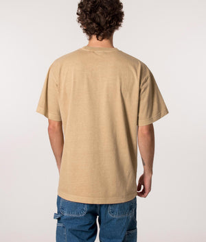 Carhartt WIP Relaxed Fit Vista T-Shirt in Dusty H Brown, EQVVS. 