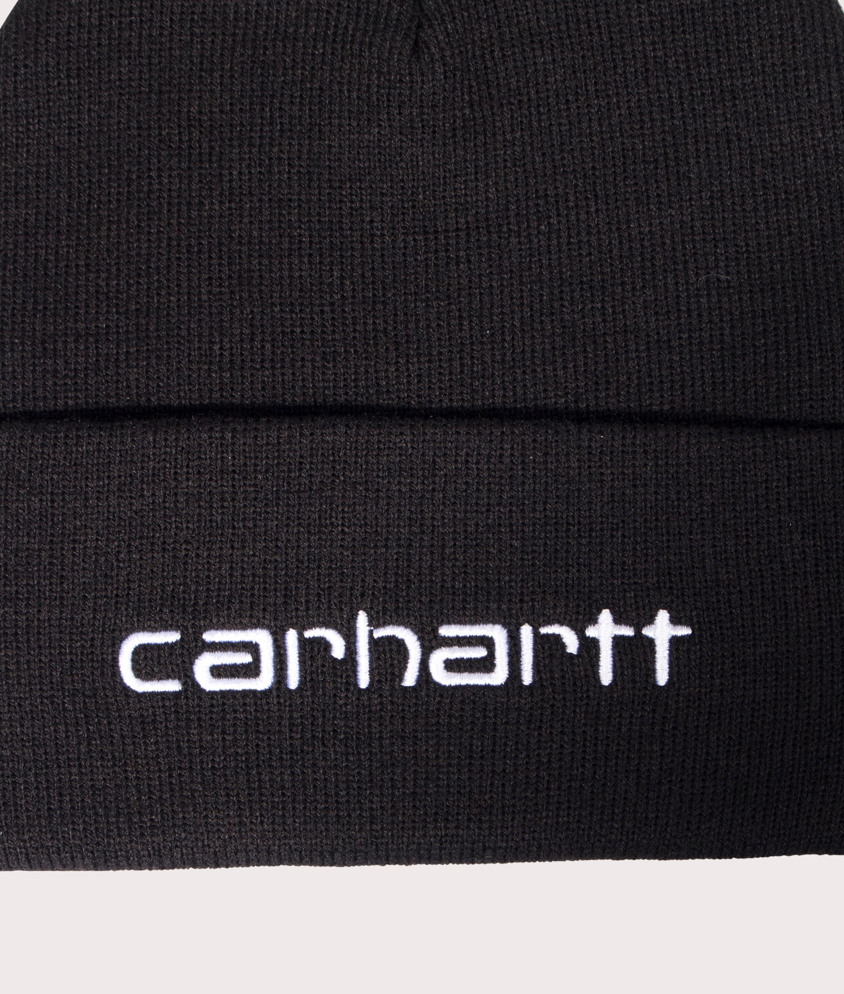 Script-Beanie-Black/White-Carhartt-WIP-EQVVS