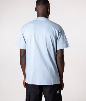 Relaxed-Fit-Bubble-Script-Logo-T-Shirt-Misty-Sky-Carhartt-WIP-EQVVS