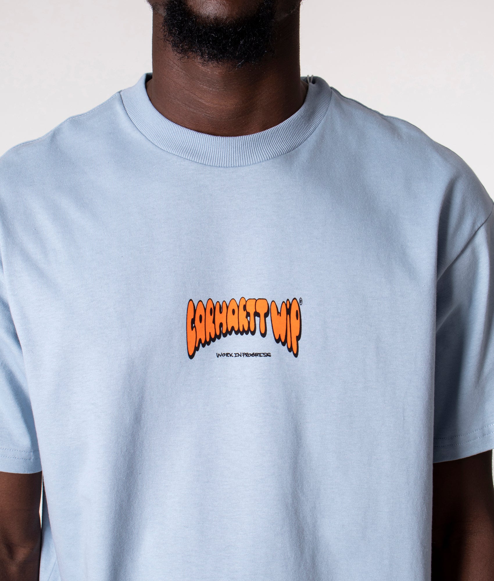Relaxed-Fit-Bubble-Script-Logo-T-Shirt-Misty-Sky-Carhartt-WIP-EQVVS