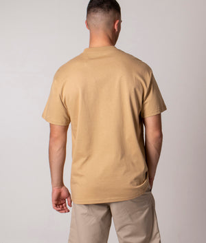 Relaxed-Fit-Lucky-Painter-T-Shirt-Dusty-H-Brown/Black-Carhartt-WIP-EQVVS