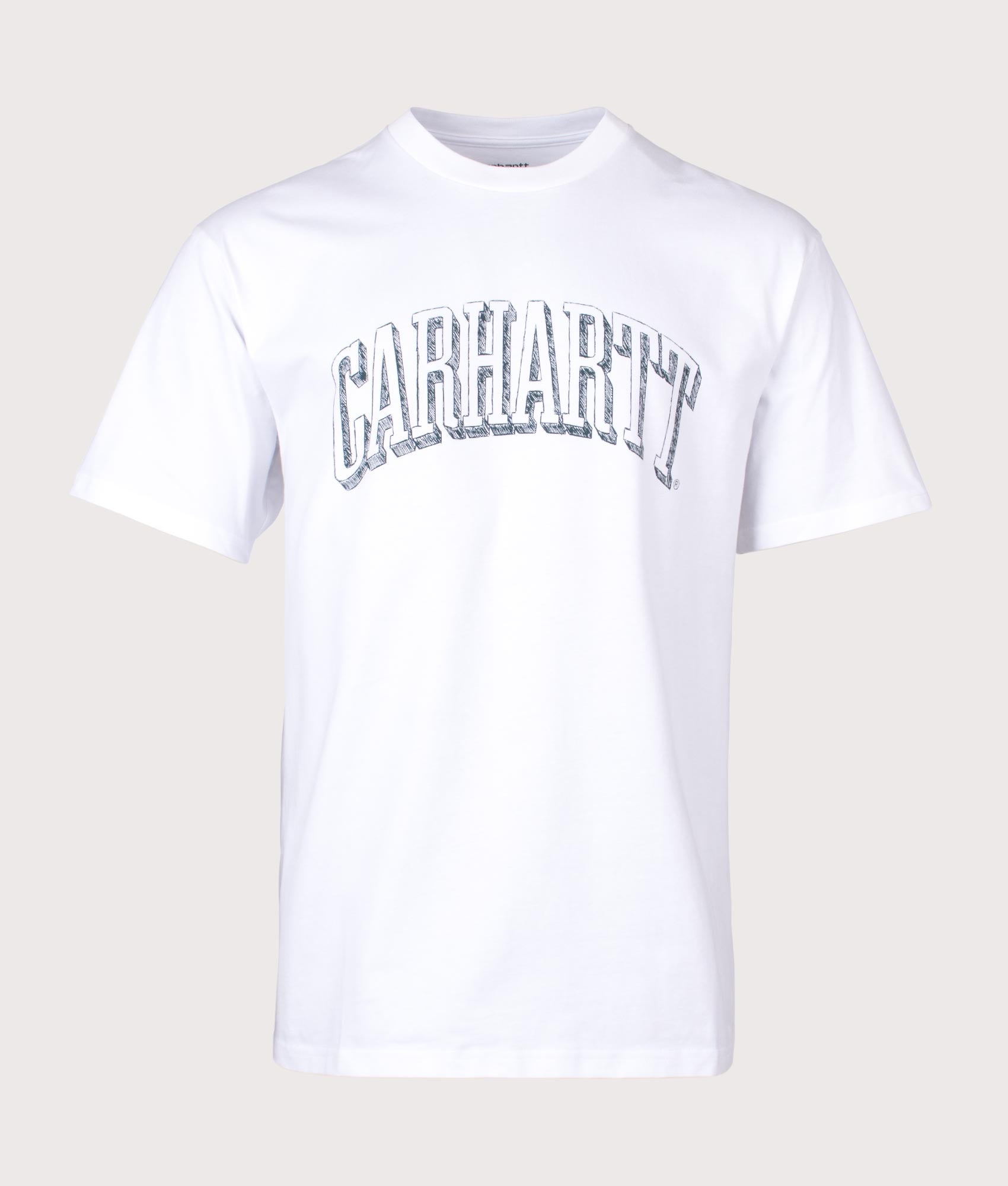 Relaxed-Fit-Scrawl-Script-T-Shirt-White-Juniper-Carhartt-WIP-EQVVS