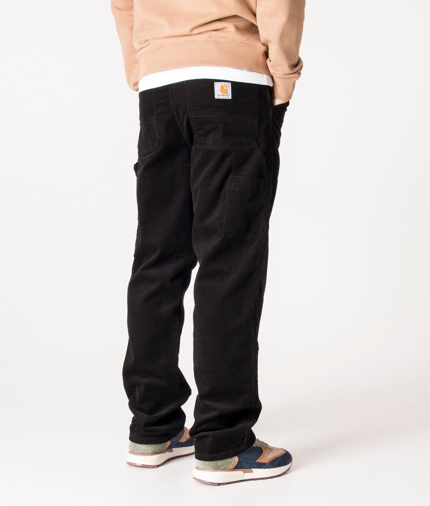 Carhartt WIP Relaxed Single Knee Pants in Black | EQVVS Mens