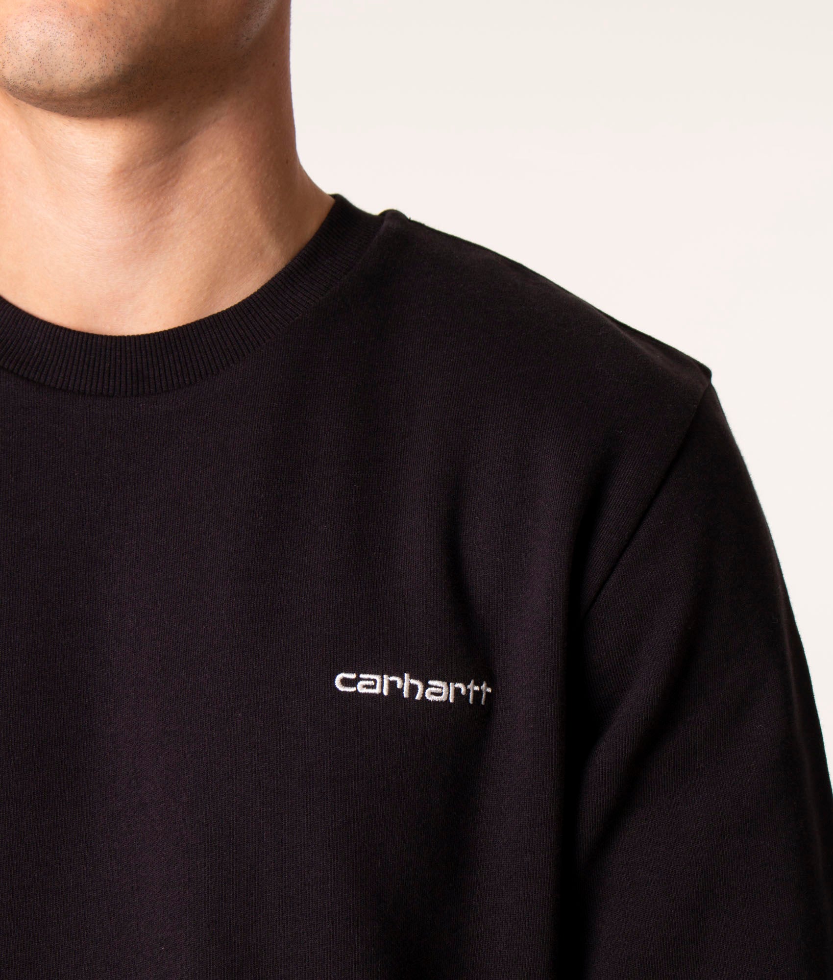 Script-Embroidery-Sweatshirt-Black-Carhartt-WIP-EQVVS