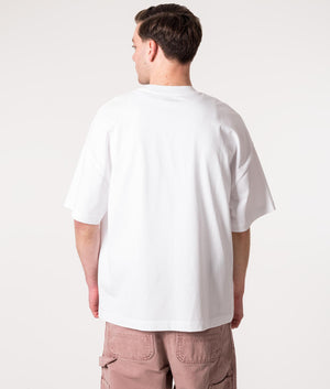 Relaxed-Fit-Link-Script-T-Shirt-White/Black-Carhartt-WIP-EQVVS