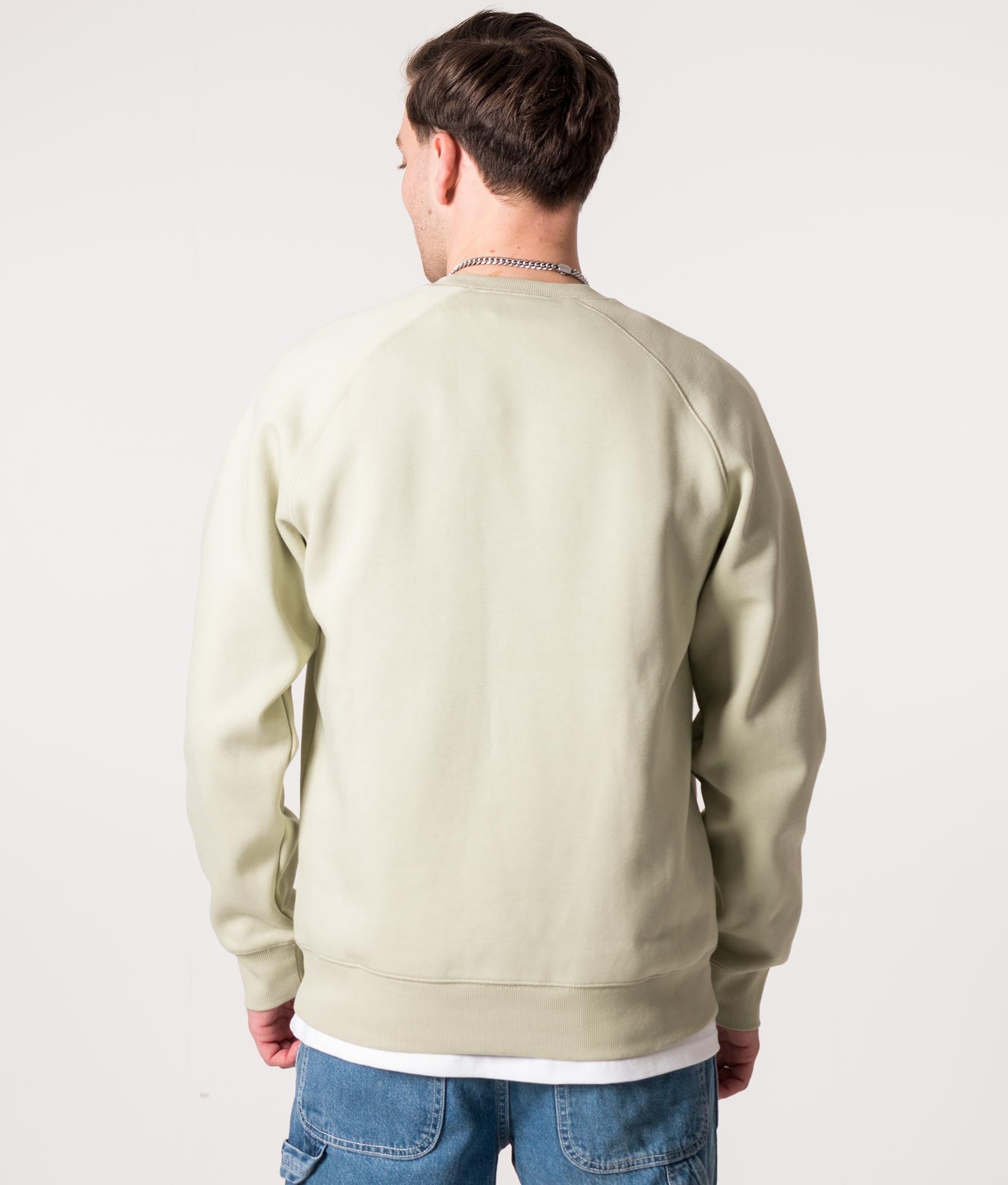 Chase-Sweatshirt-Agave/Gold-Carhartt-WIP-EQVVS