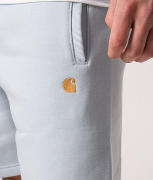 Relaxed-Fit-Chase-Sweat-Shorts-Icarus/Gold-Carhartt-WIP-EQVVS