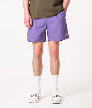 Regular-Fit-Chase-Swim-Trunks-Arrenga/Gold-Carhartt-WIP-EQVVS 