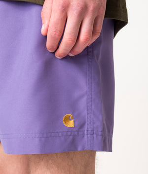 Regular-Fit-Chase-Swim-Trunks-Arrenga/Gold-Carhartt-WIP-EQVVS 