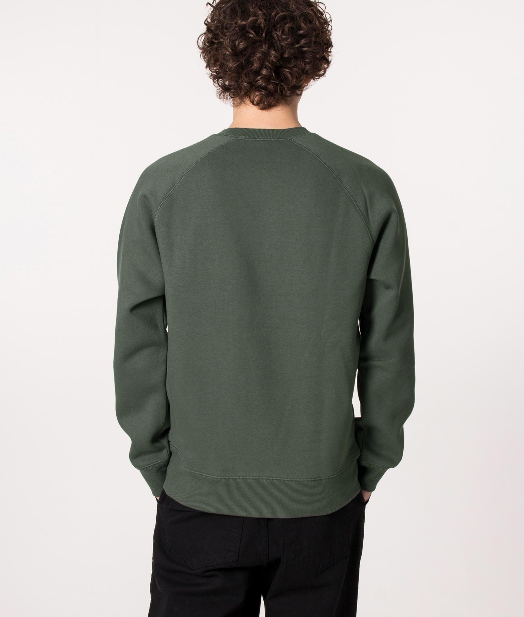 Chase-Sweatshirt-Jura/Gold-Carhartt-WIP-EQVVS
