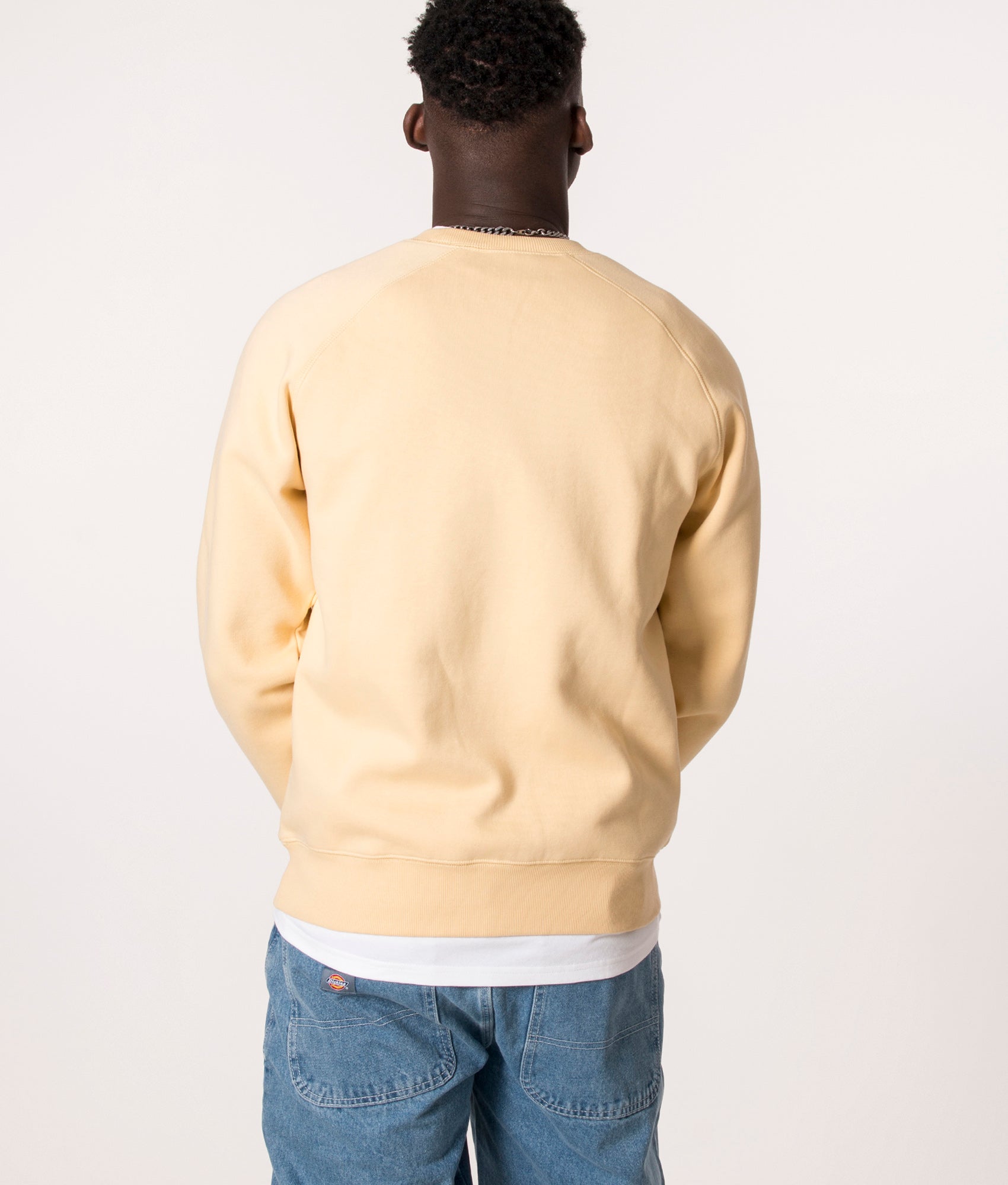 Chase-Sweatshirt-Citron/Gold-Carhartt-WIP-EQVVS
