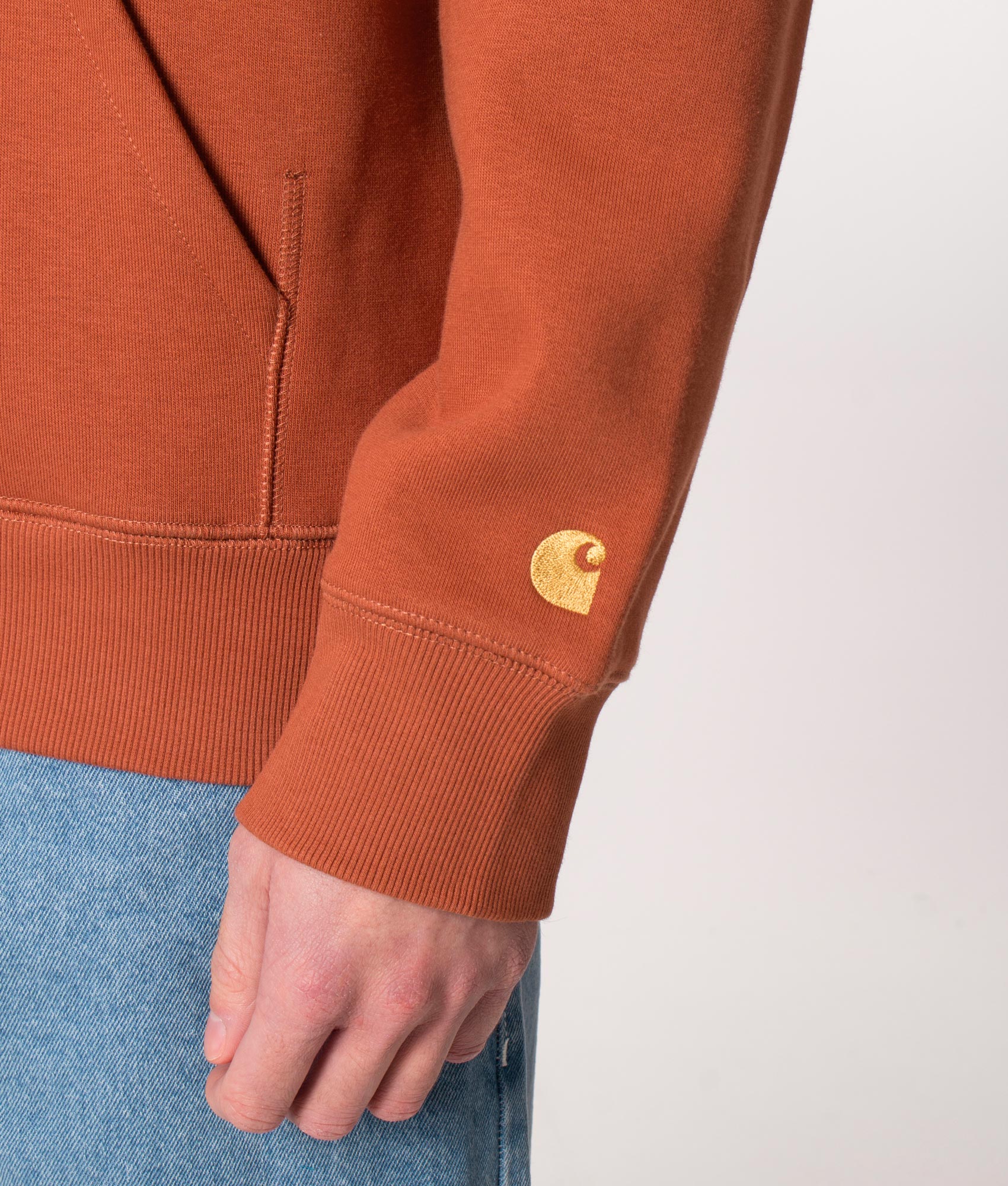 Chase-Hoodie-Phoenix/Gold-Carhartt-WIP-EQVVS