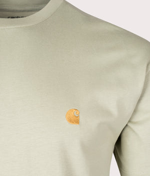 Relaxed-Fit-Chase-T-Shirt-Agave/Gold-Carhartt-WIP-EQVVS
