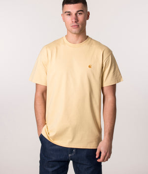 Relaxed-Fit-Chase-T-Shirt-Citron/Gold-Carhartt-WIP-EQVVS