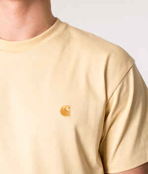 Relaxed-Fit-Chase-T-Shirt-Citron/Gold-Carhartt-WIP-EQVVS