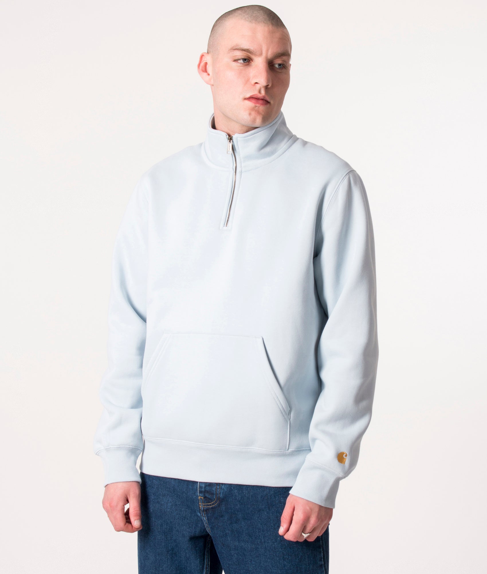 Quarter-Zip-Chase-Sweatshirt-Icarus/Gold-Carhartt-WIP-EQVVS