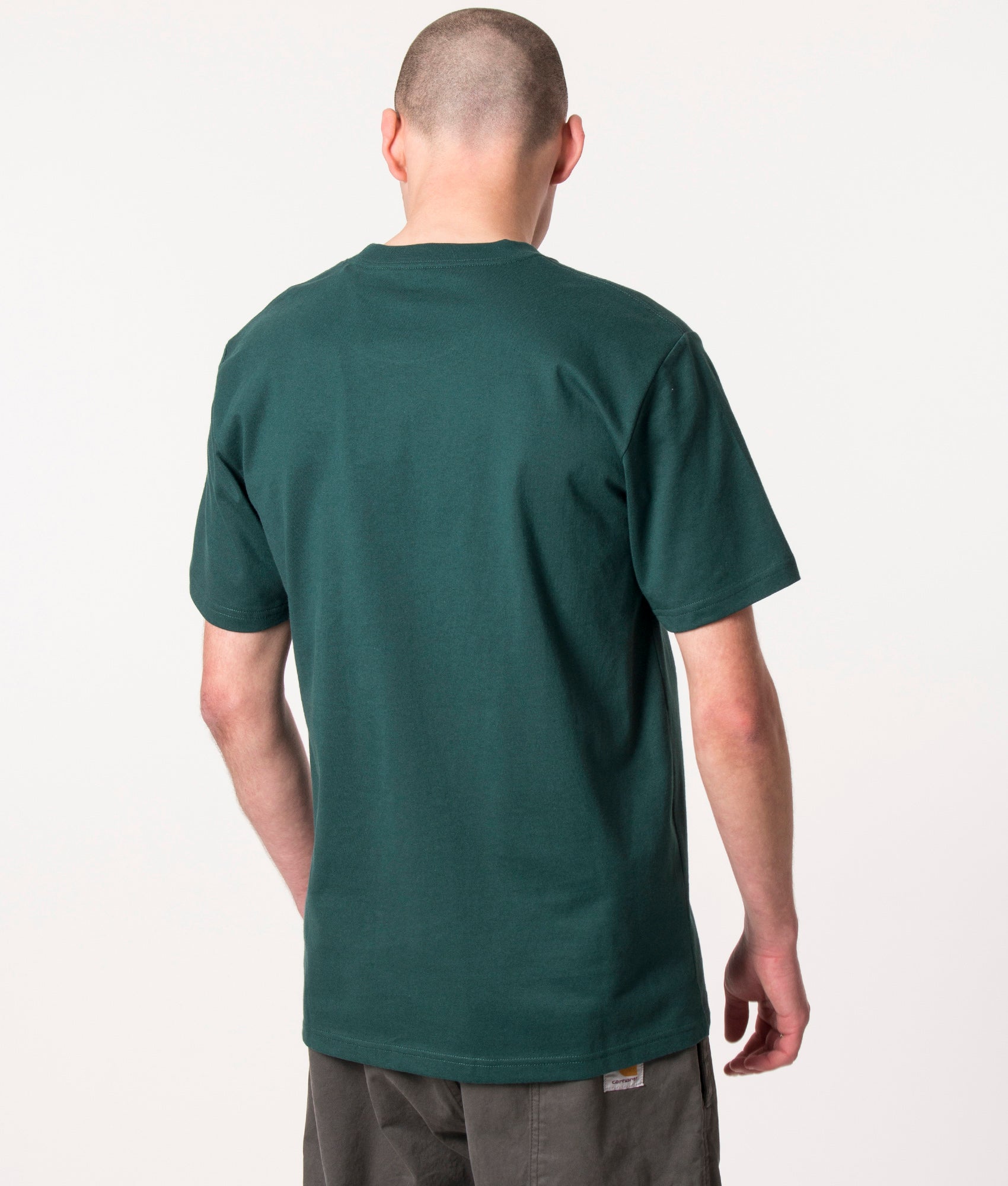University-Script-T-Shirt-Botanic/White-Carhartt-WIP-EQVVS