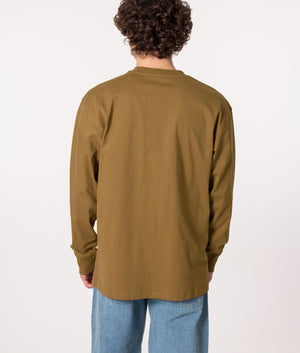 Relaxed-Fit-Long-Sleeve-American-Script-T-Shirt-Buffalo-Carhartt-WIP-EQVVS