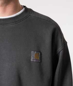 Oversized-Nelson-Sweatshirt-Black-Carhartt-WIP-EQVVS