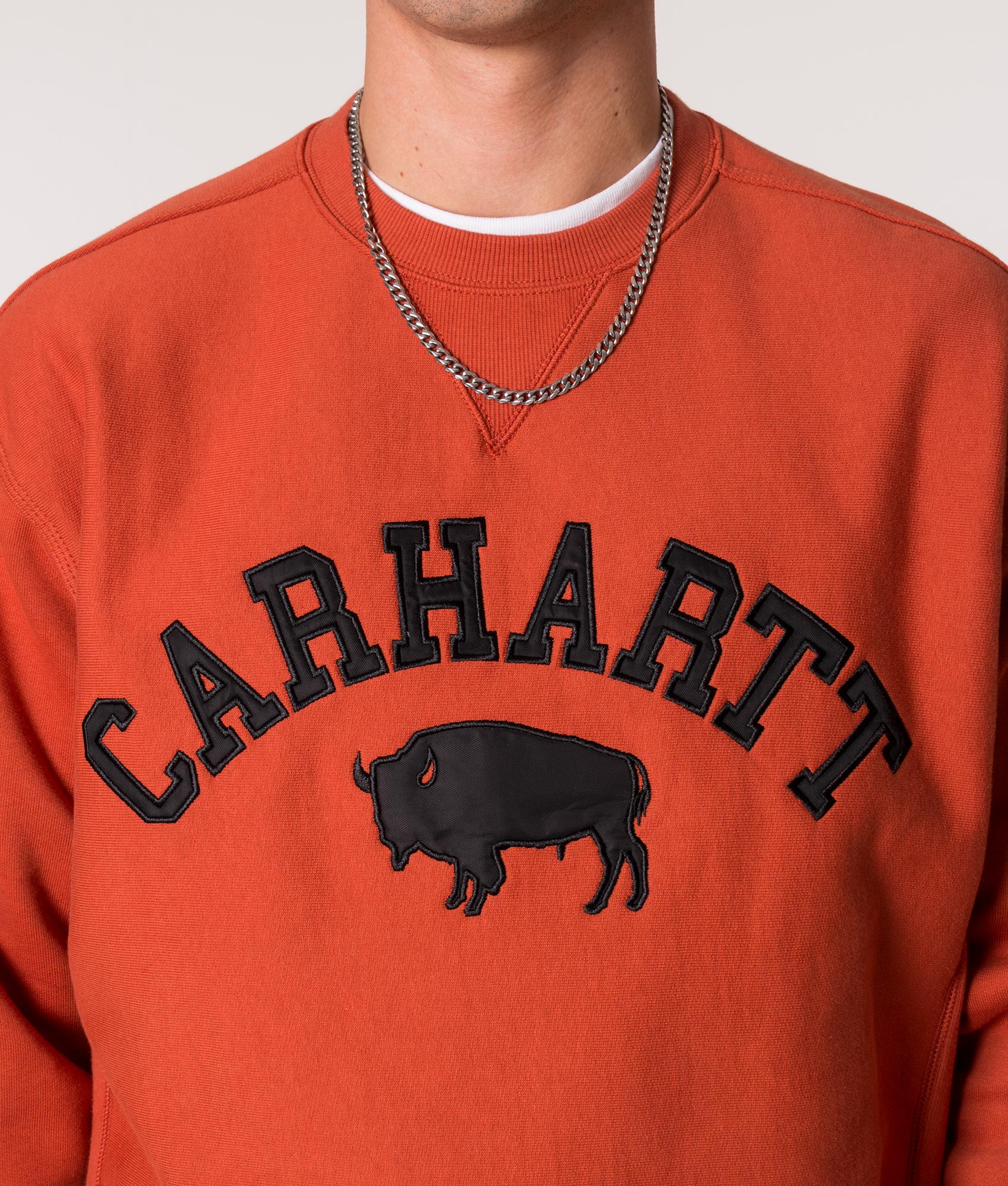 Relaxed-Fit-Locker-Sweatshirt-Phoenix/Black-Carhartt-WIP-EQVVS
