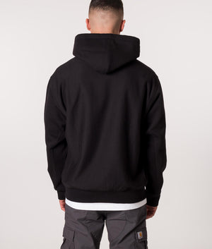 Relaxed-Fit-Locker-Hoodie-Black/White-Carhartt-WIP-EQVVS
