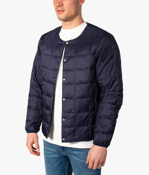 Crew-Neck-Button-Down-Inner-Down-Jacket-Navy-TAION-EQVVS