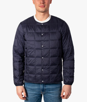 Crew-Neck-Button-Down-Inner-Down-Jacket-Navy-TAION-EQVVS